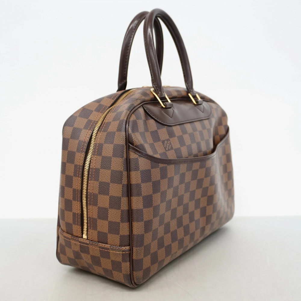 LOUIS VUITTON Brown Damier Deauville Bag - Picture 2 of 13